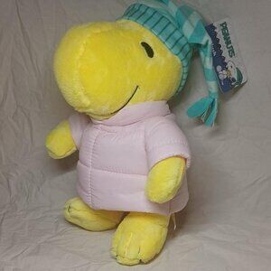 Peanuts Woodstock Yellow and Pink Stuffed-animal